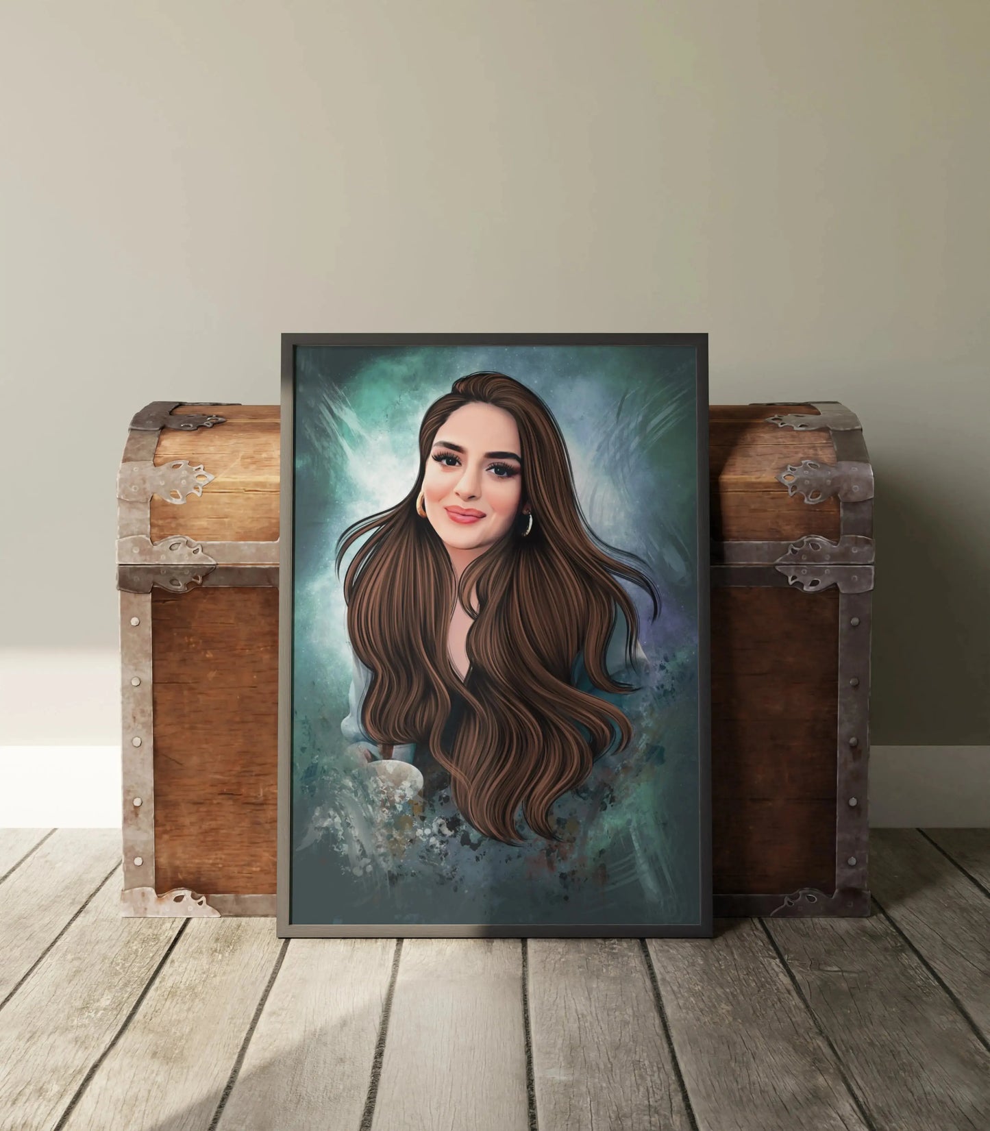 Modern Art Portrait Picartty