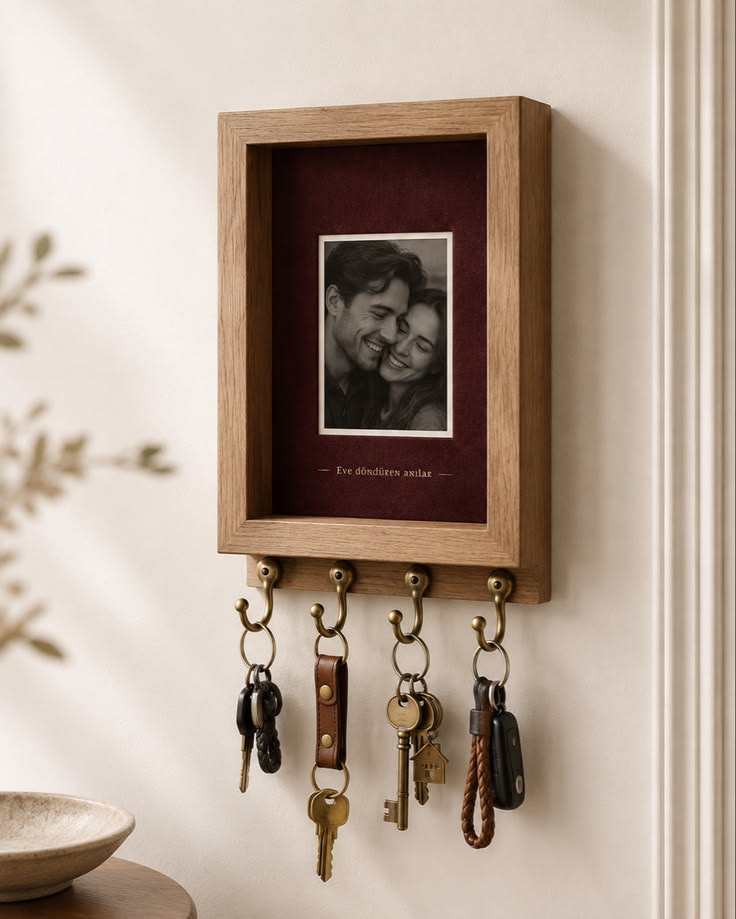 Cadre Photo Porte-Clés Personnalisé