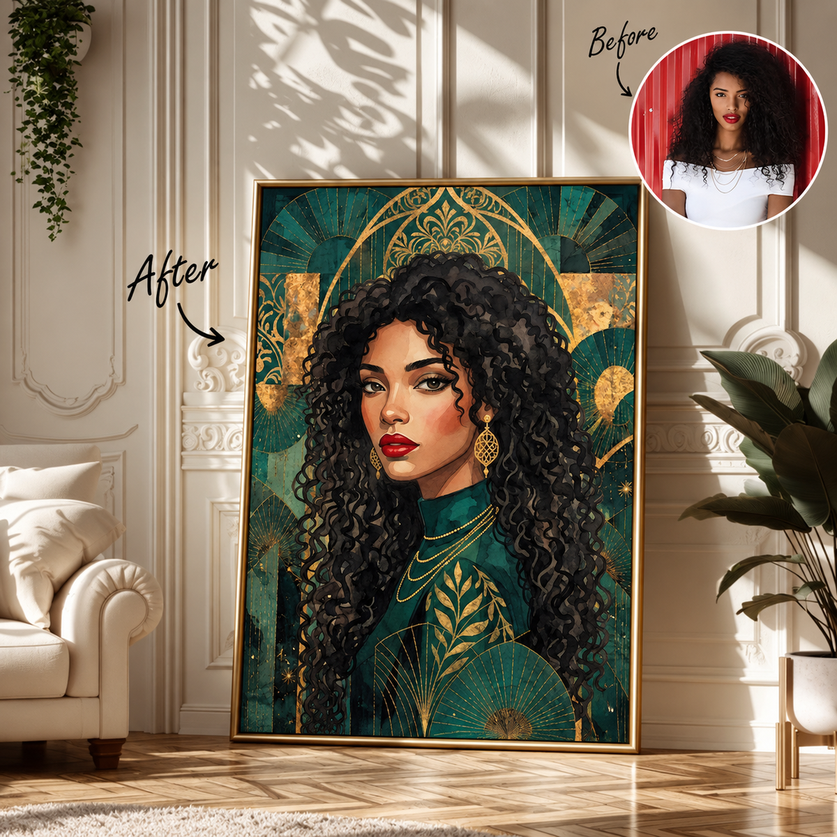 Portrait Artistique Personnalisé