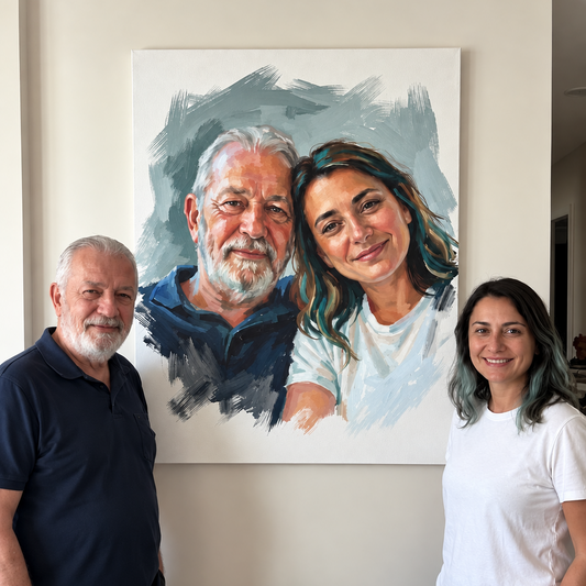 Tableau Effet Peinture Personnalisé