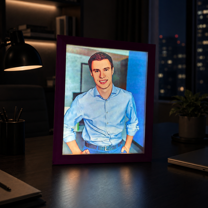 Luminart – Cadre Photo Lumineux Personnalisé