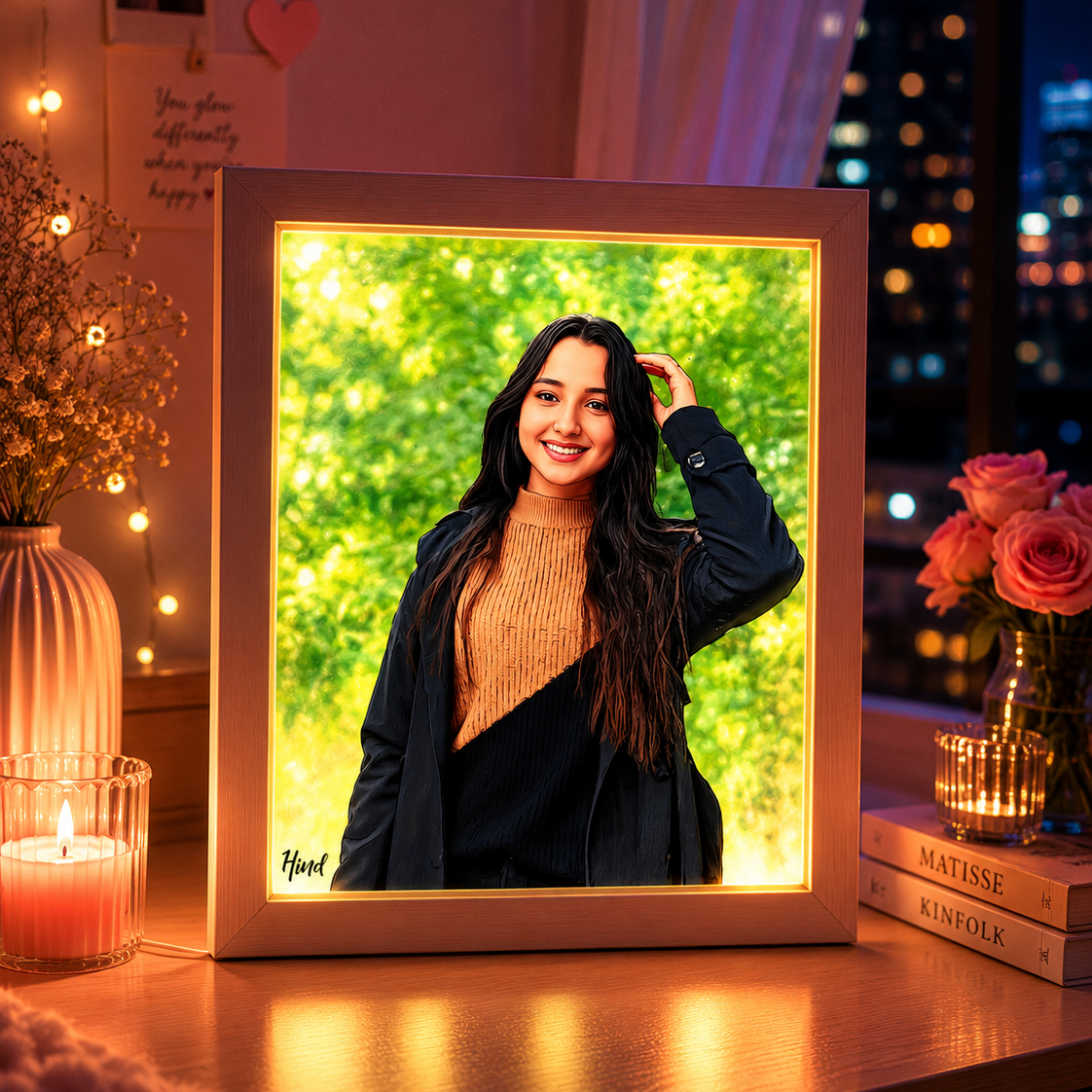 Luminart – Cadre Photo Lumineux Personnalisé