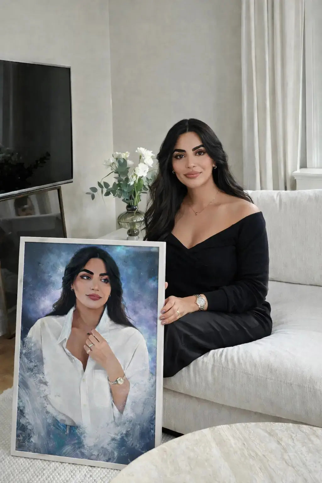 Modern Art Portrait Picartty