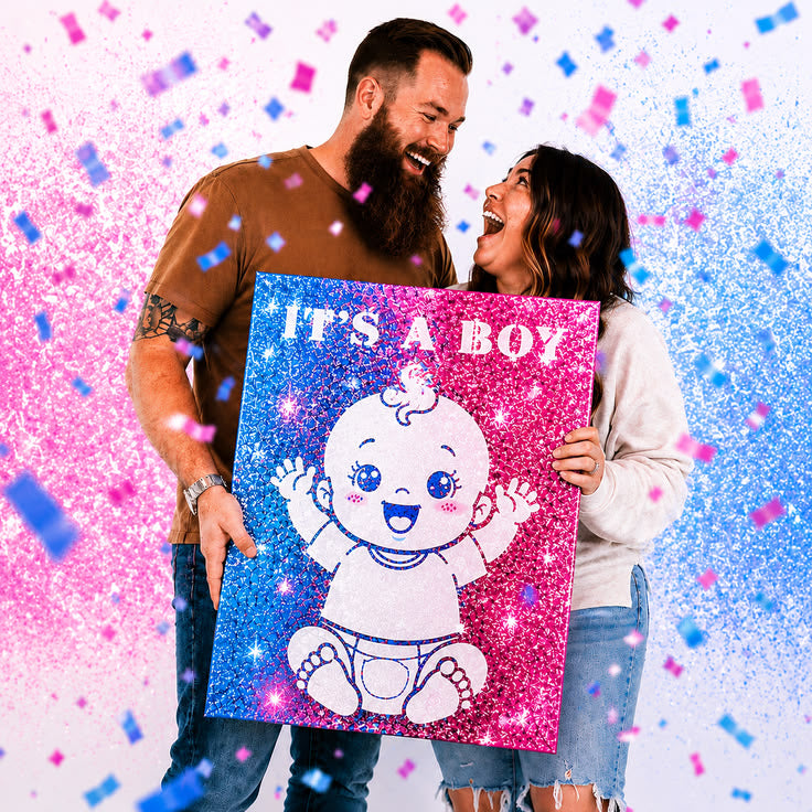 Gender Reveal Paillettes 💗💙