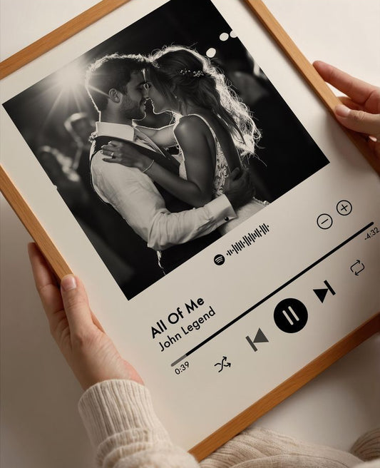 Cadre Playlist Spotify Personnalisé avec Photo