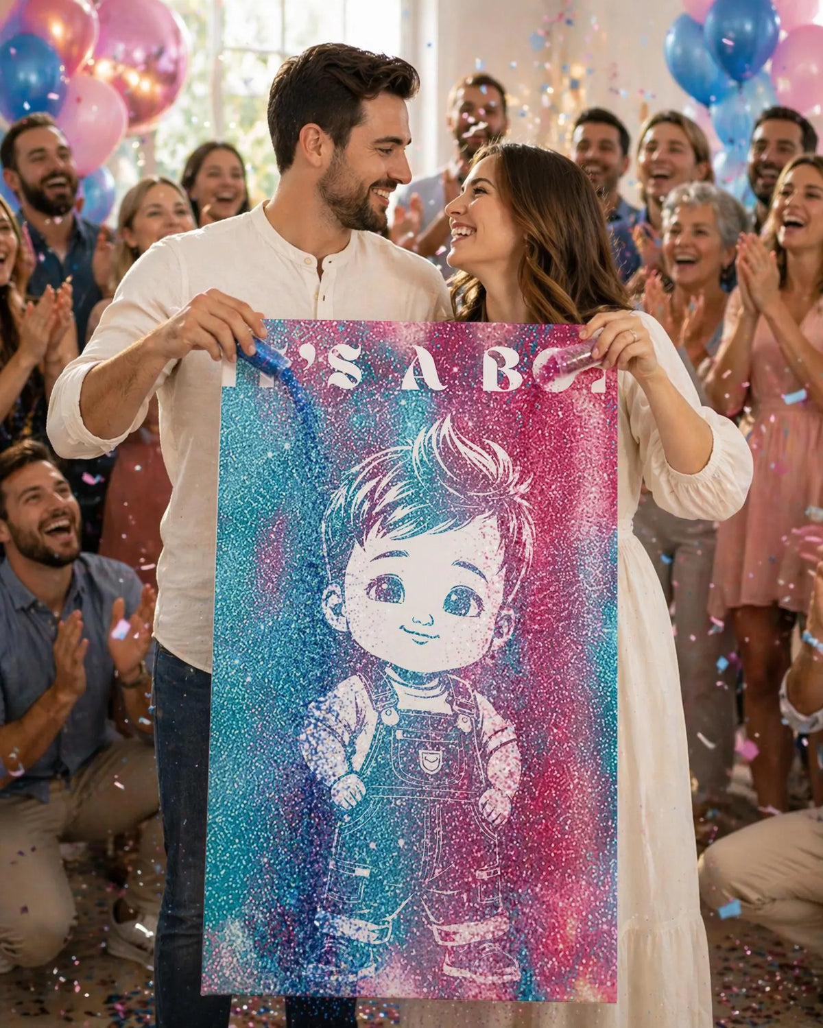 Gender Reveal Paillettes 💗💙