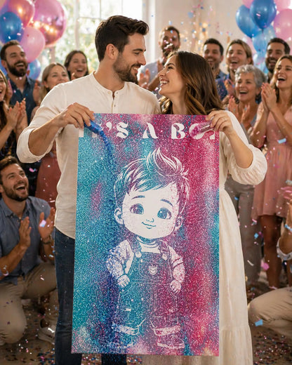 Gender Reveal Paillettes 💗💙
