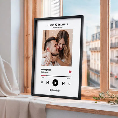 Cadre Playlist Spotify Personnalisé avec Photo